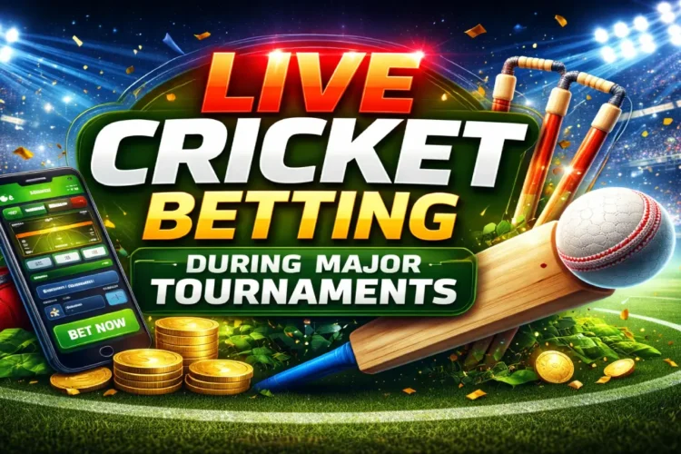 Live cricket betting during major tournaments mobile app banner